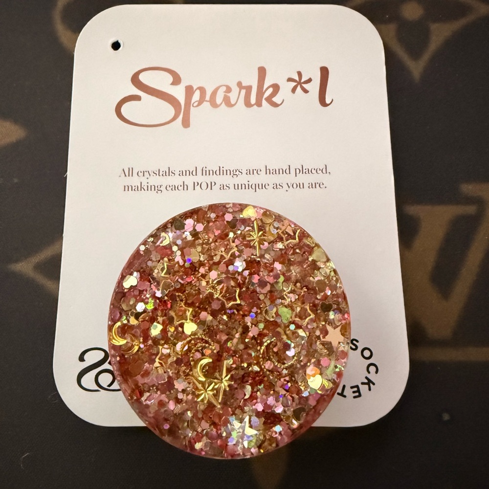 Spark*L Glittery popsocket